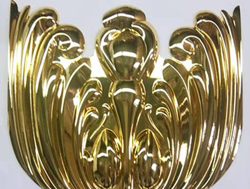 塑胶水电镀-金色