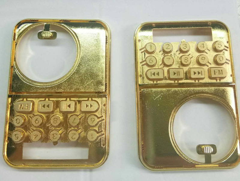 塑胶水电镀-金色