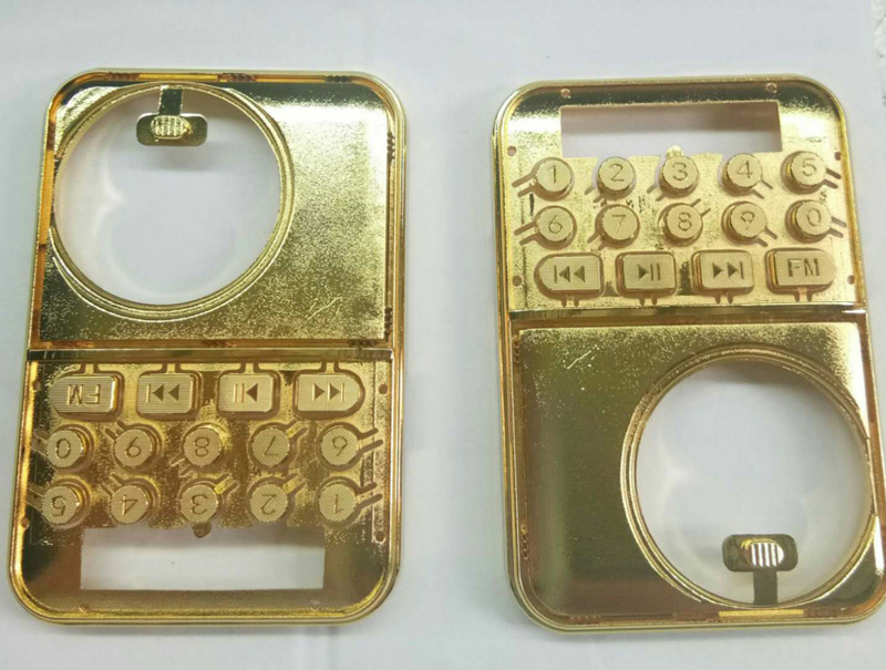 塑胶水电镀-金色